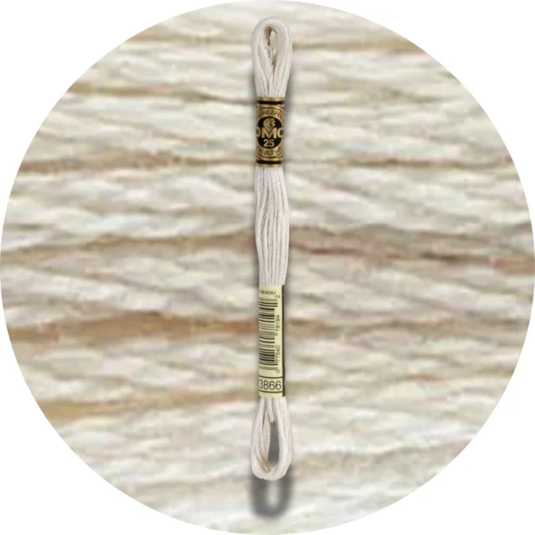 DMC Mouliné Spécial 25 Broderigarn, Ensfarvet, Neutrale nuancer
